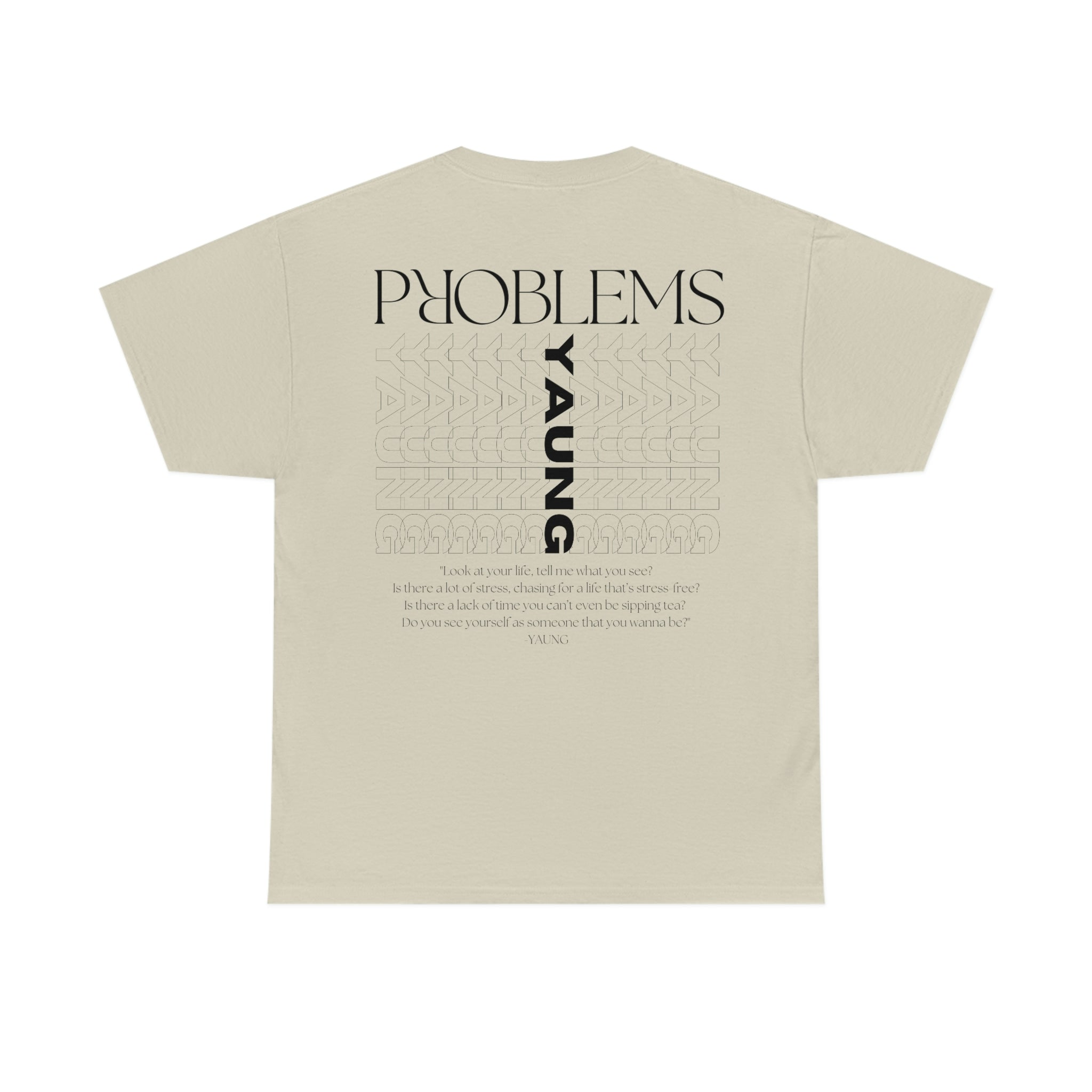 "PROBLEMS" T-SHIRT (3 COLORS) - Yaung